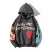 It's Juliet Lucky Me Ghosts Graffiti Oversized Hoodie