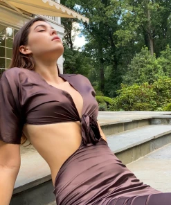 It's Juliet Autumn Two Piece Skirt Set SETS