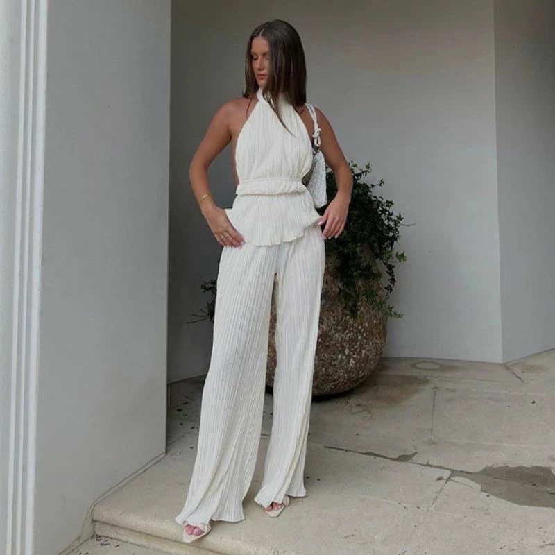 It's Juliet Drunk In Love White Two Piece Set