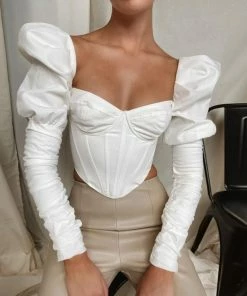 It's Juliet TOPS Misha Bustier Top