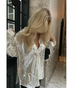 It's Juliet Remy Sequin Top