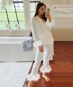 It's Juliet Colette Feather Pajama Set SETS