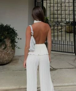 It's Juliet Drunk In Love White Two Piece Set