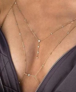 It's Juliet Cadence Chain Link Necklace Vintage Inspired