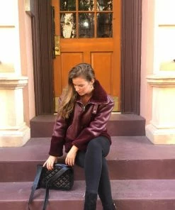 It's Juliet COATS Camilla Shearling Jacket