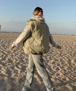 It's Juliet Candice Oversized Puffer Vest