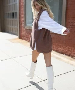 It's Juliet Charlie Oversized Sweater Vest Blouses