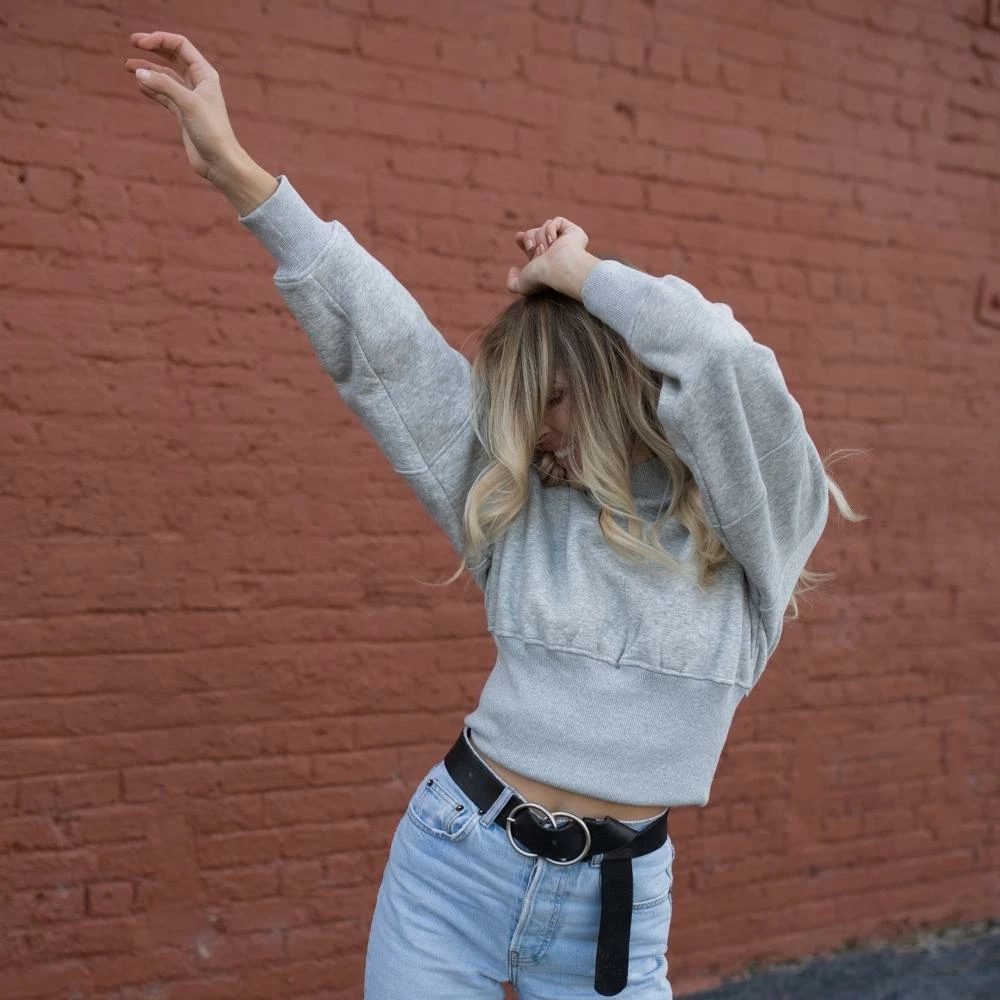 It's Juliet Fallon Puff Sleeve Sweater TOPS