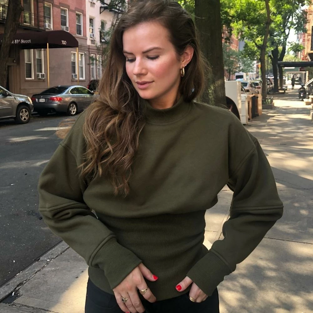 It's Juliet Fallon Puff Sleeve Sweater TOPS