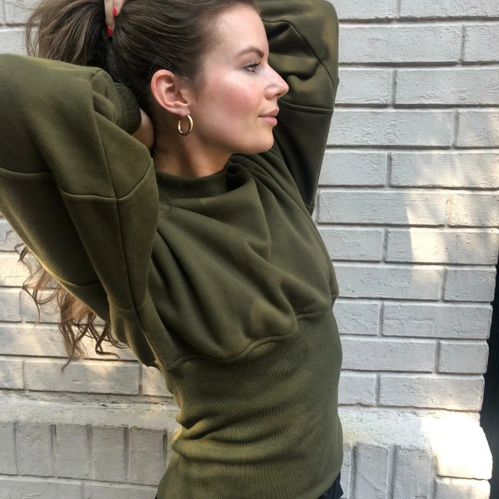 It's Juliet Fallon Puff Sleeve Sweater TOPS