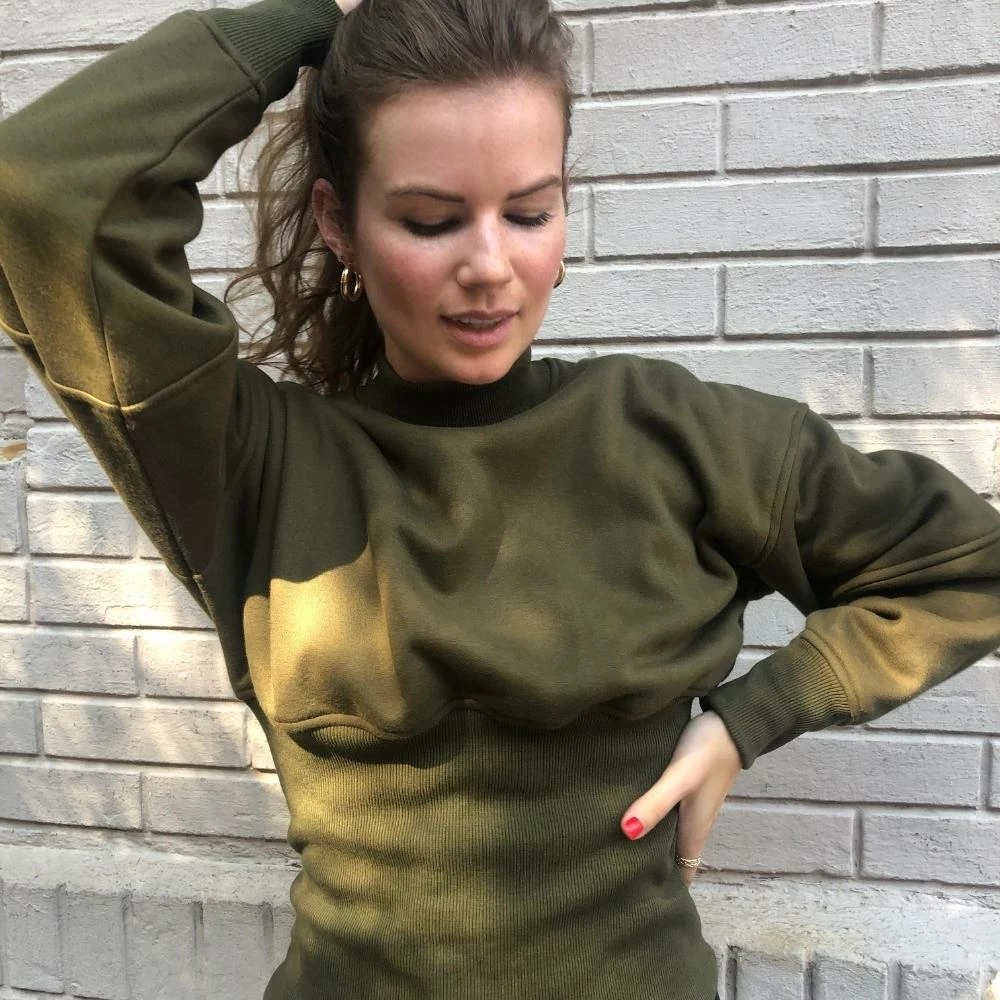 It's Juliet Fallon Puff Sleeve Sweater TOPS