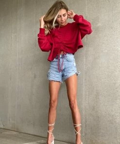 It's Juliet Sale Tops Fleur Oversized Top