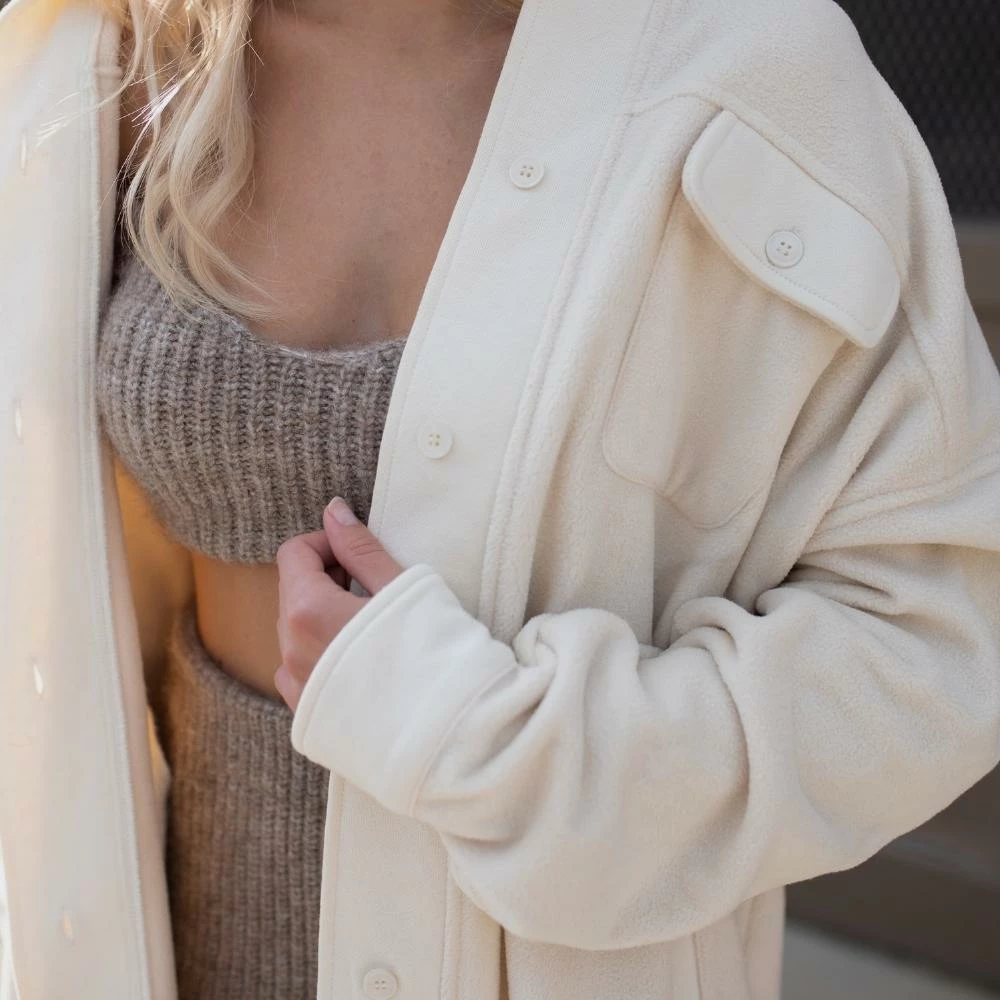 It's Juliet Sweatshirts Iggy Sherpa Jacket