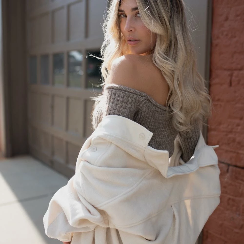 It's Juliet Sweatshirts Iggy Sherpa Jacket