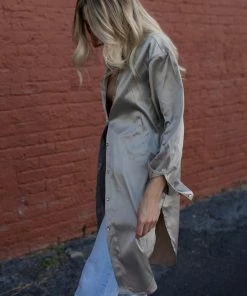 It's Juliet Midi Dresses Maven Oversized Shirt Dress