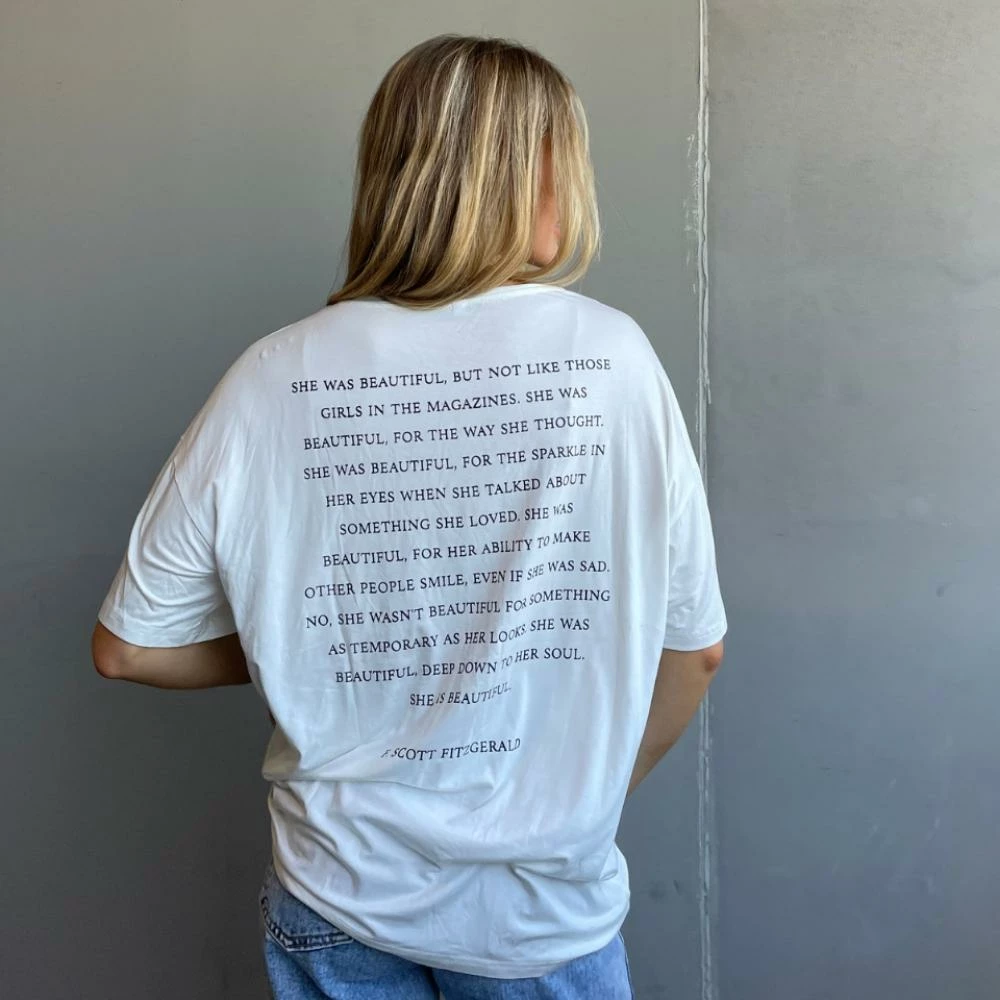 It's Juliet Ode To Love Oversized Tshirt