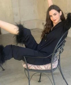 It's Juliet Colette Feather Pajama Set SETS