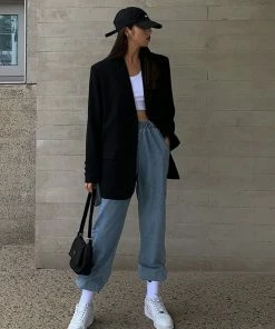 It's Juliet Boyfriend Oversized Blazer COATS