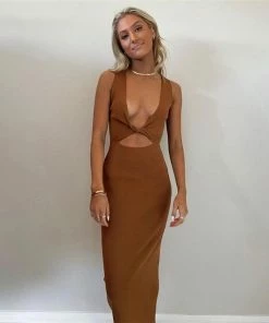 It's Juliet Maverick Maxi Cutout Dress