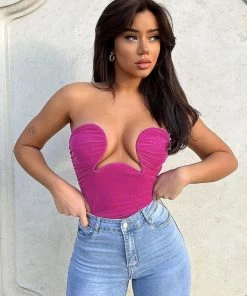 It's Juliet Rene Strapless Corset Top TOPS