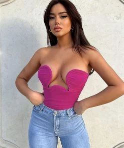 It's Juliet Rene Strapless Corset Top TOPS