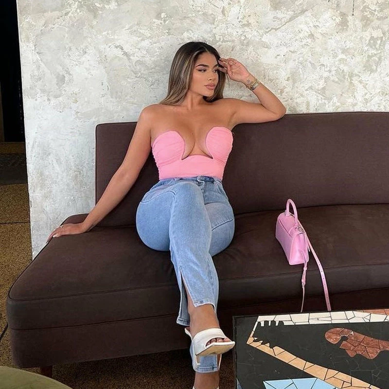 It's Juliet Rene Strapless Corset Top TOPS