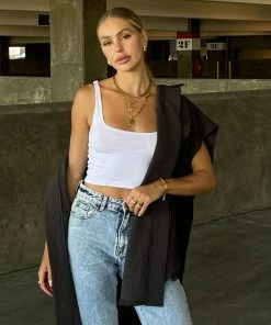 It's Juliet TOPS Val Oversized Sweater Vest